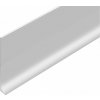 Cezar Hliníková lišta - SOCLE PLINTH LP100 - V= 100mm -Strieborná Príslušenstvo: podlahová lišta (skirting board)