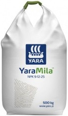 YaraMila NPK 9-12-25-2 MgO-2 S 25 kg