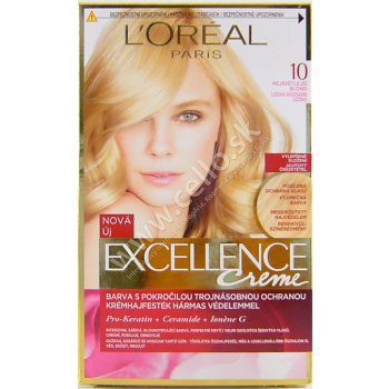 L'Oréal Excellence Creme Triple Protection 10 Lightest Ultimate Blonde 48 ml