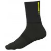 Zimné cyklistické ponožky Alé Cycling AERO WOOL SOCKS H18 čierne/žlté M