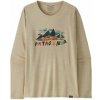 Patagonia L/S Cap Cool Daily Graphic Shirt Women béžová S