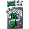 Halantex bavlna obliečky Minecraft motív Creeper 70x90 140x200