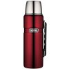 Termoska na nápoje s držadlom - Červená