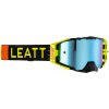 LEATT Motocross Brille Velocity 6.5 Iriz Citrus Blu UC 26% Universal