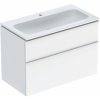 Geberit iCon umývadlo so skrinkou 90 cm biela 502.333.01.1