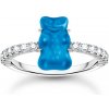 Thomas Sabo TR2459-052-1-52 Silver prstýnek With Pink Gold Bear And Zirconia