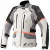 Alpinestars Stella Andes DRYSTAR Tech-Air 5 Compatible Lady svetlo sivo-tmavo sivo-čierno-růžová