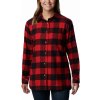 Columbia Holly Hideaway™ Flannel Shirt W 2012791658 - red lily/buffalo check L