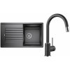 Blanco SET 10-D 25 ZIA 5 S ANTRACIT + MIDA-S ANTRACIT