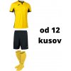 Futbalová sada Joma Toletum II pre mužstvo, od 12 kusov, žltá / ?ierna počet ks v sade: 12 hráčskych setov