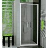 SanSwiss TOPP2 0750 04 07 Dvoukřídlé dveře 75 cm, bílá/sklo