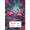 Školský diár Plameniaky (september 2024 – december 2025), 9,8 × 14,5 cm
