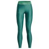 Dámske legíny Under Armour Women's HeatGear Branded Waistband - coastal teal/birdie green - Zelený (L)