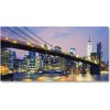 Foto obraz sklo tvrzené Brooklynský most 100x50 cm