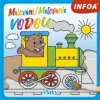 Malování/Maľovanie vodou Vlaky