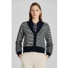 KARDIGÁN GANT INTARSIA CARDIGAN EVENING BLUE