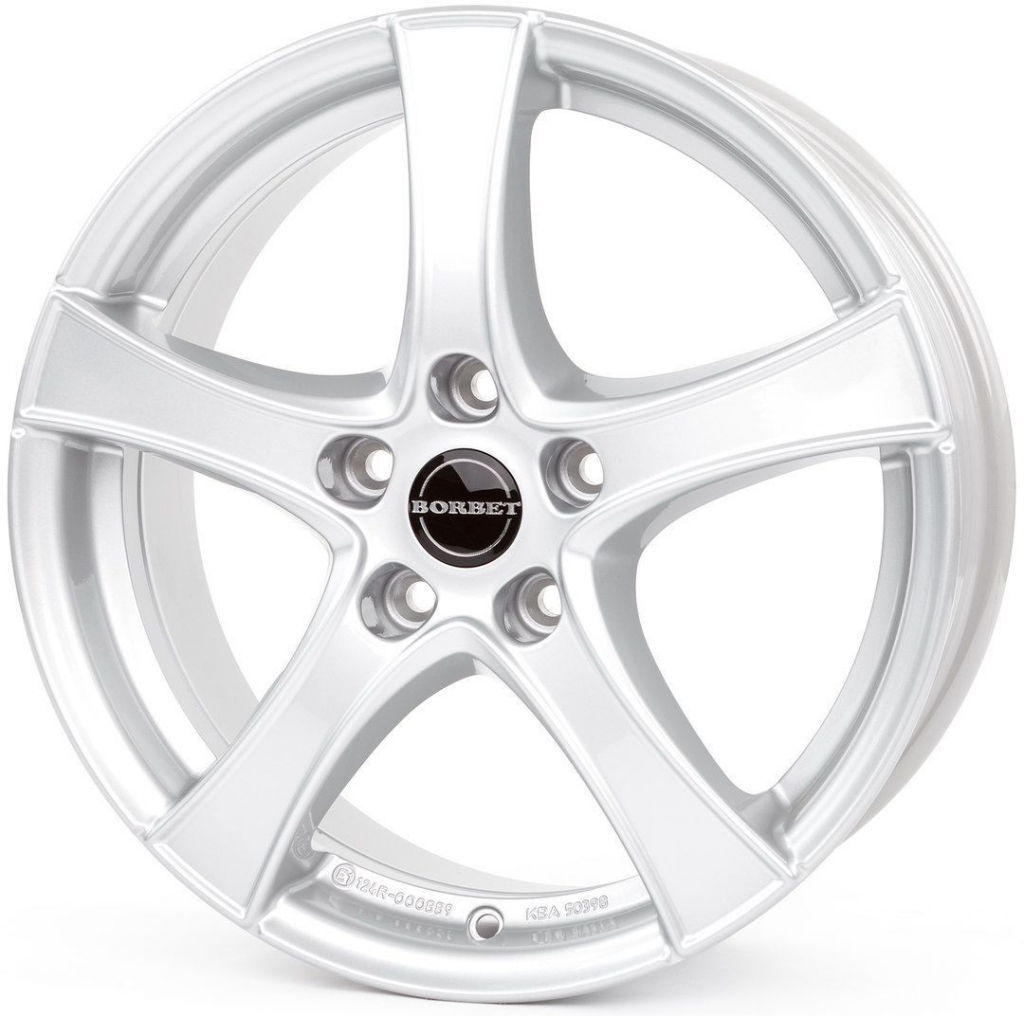 Borbet F2 5,5x14 4x100 ET39 silver