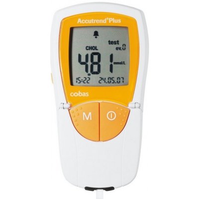 Accutrend Plus Glukometer Cholesterol Triglycerid Laktát 4in1