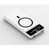 C-Tec Powerbank 20000 mAh 22,5W s Magsafe 15W biely s displejom