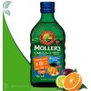 MOLLERS Omega 3 rybí olej ovocná príchuť 250 ml