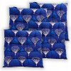 HOME ELEMENTS Podsedák prešívaný 40x40 cm, set 4 ks, Padáčky
