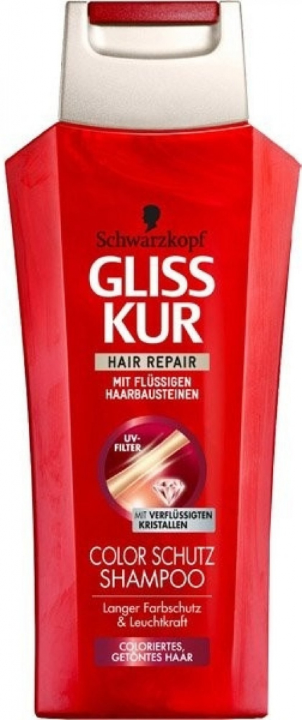 Schwarzkopf Gliss Kur Color Protect 30 šampón pre farbené vlasy 400 ml