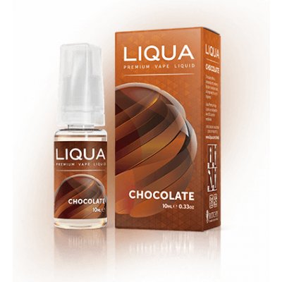 liqua e-liquid 10ml čokoláda 18mg – Heureka.sk