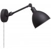 ByRydens ByRydens 4300120-4007 - Nástenná lampa BAZAR MINI 1xE27/5W/230V čierna RS0067 + záruka 3 roky zadarmo