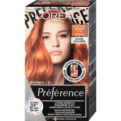 L'Oréal Préférence Vivid 7.434 Electric Mango