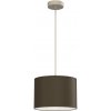 Luminex Luster na lanku ARDEN 1xE27/15W/230V priemer 25 cm béžová/hnedá 4659 + záruka 3 roky zadarmo