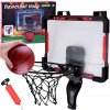 JOKO Elektronický Basketbalový Kôš na dvere s počítaldom, LED podsvietením a hudbou + Lopta a pumpa