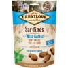CARNILOVE Dog Semi Moist Snack Sardines enriched with Wild garlic 200g