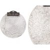 Strieborné prestieranie KINVARA 38 cm | Okrúhle prestieranie pod taniere