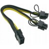 Rozdeľovač napájania VGA PCI-E 8PIN až 2x 6+2PIN
