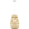 Milagro Luster na lanku ARONA 1xG9/9W/230V pr. 25 cm ratan MI2317 + záruka 3 roky zadarmo + záruka 3 roky zadarmo