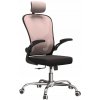 Kancelárska stolička TopEshop OTOČNÉ KRESLO ružová
