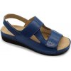 Leon 5020 Dámske zdravotné sandále Modrá, 38