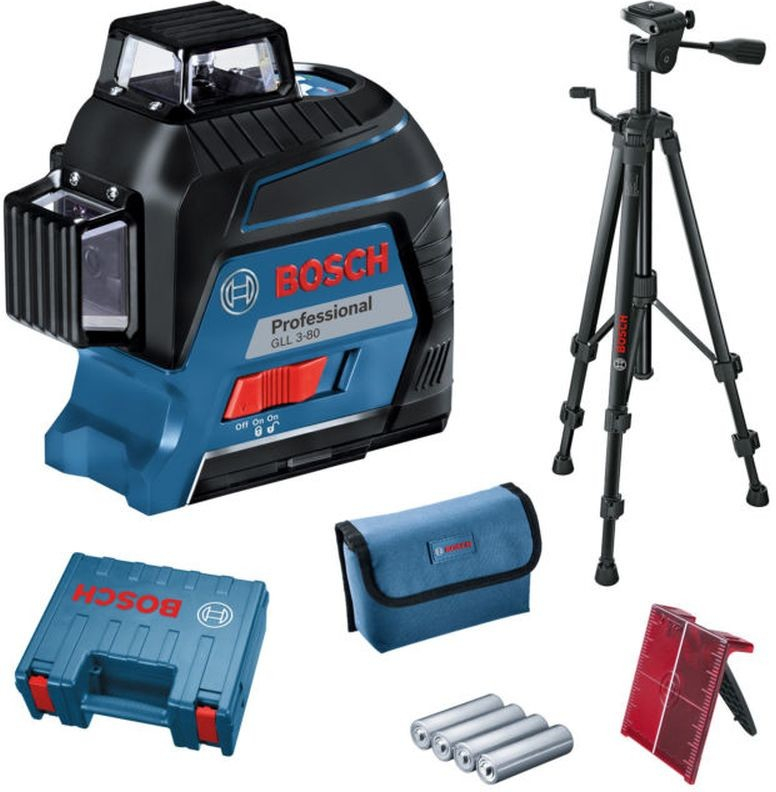 Bosch GLL 3-80 + BT 150 Professional Líniový laser + statív 06159940KD od  449 € - Heureka.sk