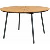 Okrúhly záhradný jedálenský stôl z teakového dreva ø 130 cm Cleveland – House Nordic