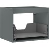 MEXEN - Box-A skrinka pre umývadlo 60, 1 šuplík, grafit mat 91AX0-0600-470-1-66