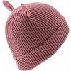 STERNTALER Čiapka pletená so zahnutým okrajom GOTS bavlna ružová dievča veľ. 45 cm - 6-9 m