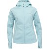 Columbia softshell s kapucňou Sweet As bledo modrá