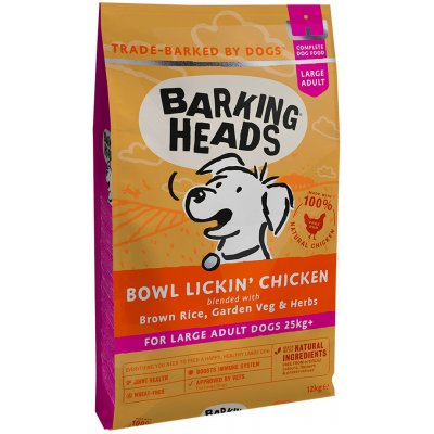 BARKING HEADS Bowl Lickin Chicken (Large Breed) 12kg