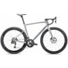 Specialized Tarmac SL8 Pro - Ultegra Di2 Gloss Liquid Silver / Satin Blue Pearl Over Black Liquid Metal Veľkosť: 49