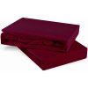 Plachta posteľná bordová jersey EMI: Detská plachta 60x120