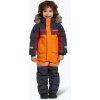 Didriksons Bjärven Cover detská lyžiarska kombinéza orange jam