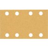 Bosch Brúsny papier EXPERT C470 s 8 otvormi pre orbitálne brúsky 80 x 133 mm, zrnitosť 60, 10 ks 2608900878