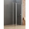 New Trendy New Soleo sprchovací kút 120x80 cm štvorcová chromová lesklé/priehľadné sklo K-0734