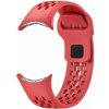 eses Silikónový dierkovaný remienok pre Google Pixel Watch 3, 45 mm - Červený