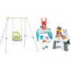 Set didaktický stolík Activity Table Little s hojdačkou Smoby a pieskovisko stolík na vodu a piesok